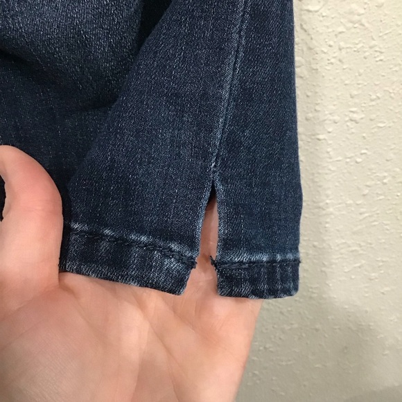 NWOT Judy Blue Skinny Fit Capri Mid-Rise Jeans 16W Dark Wash Stretch JB72120DK - Picture 5 of 9